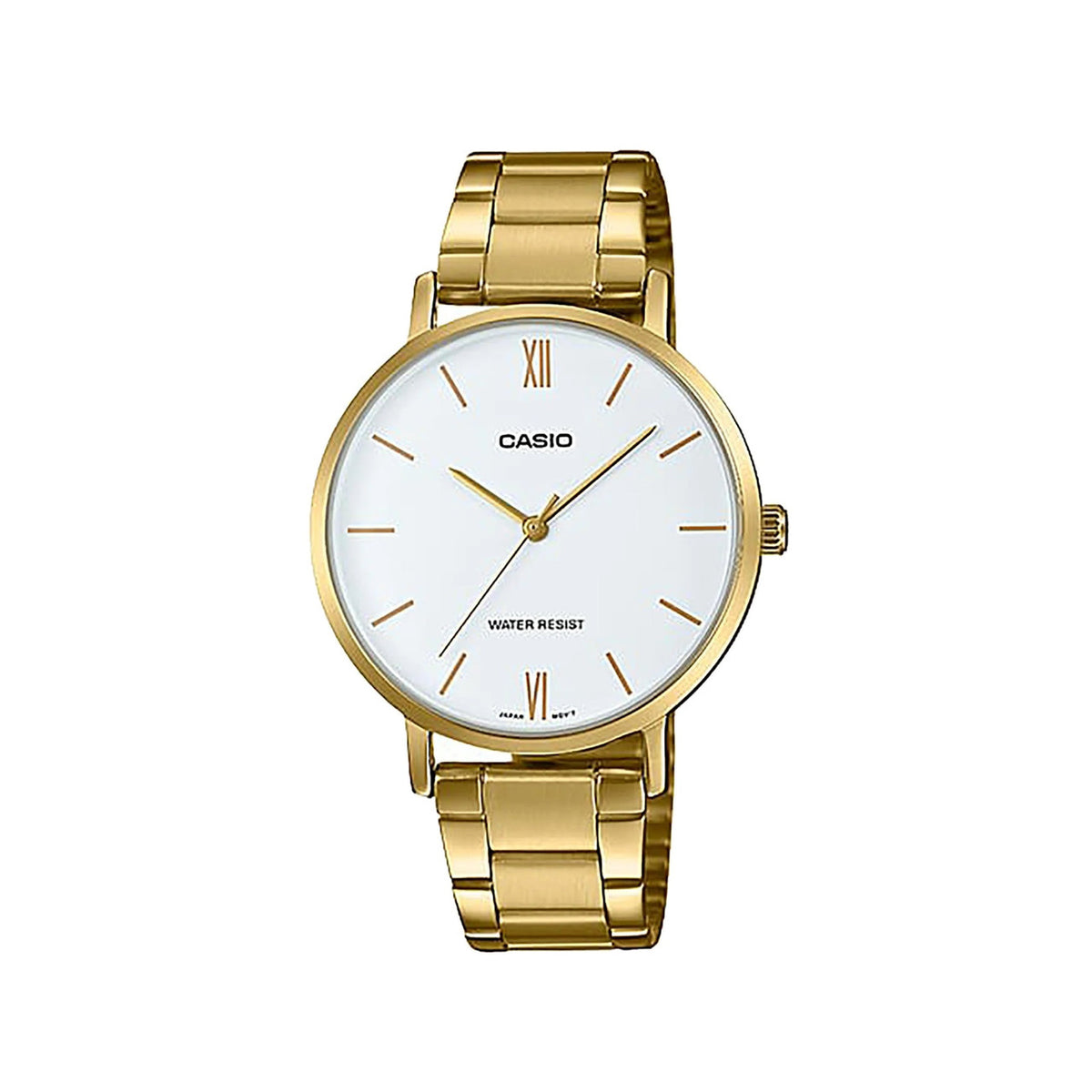 casio-women-3h-watch- Women's Watch Gold Stainless Steel | LTP-VT01G-7BUDF