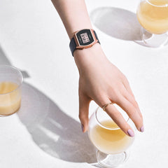 Casio Digital Women Watch Rose Gold Gray | LW-204-1ADF