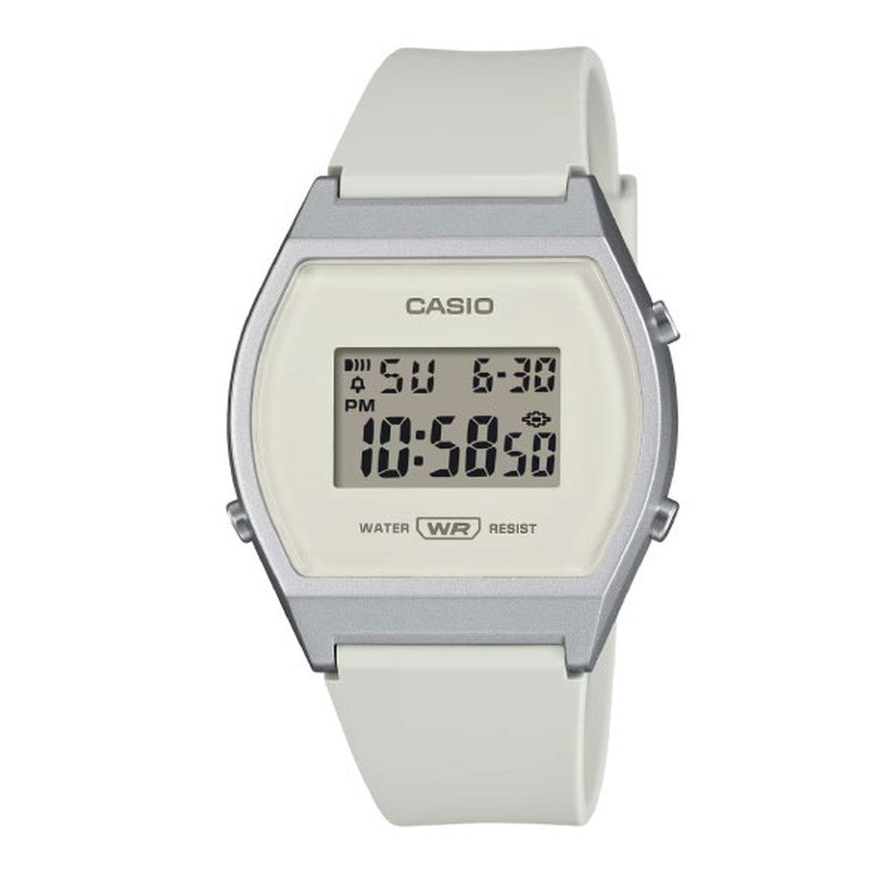 Casio Digital Watch Women LED Backlight Stopwatch | LW-204-7ADF