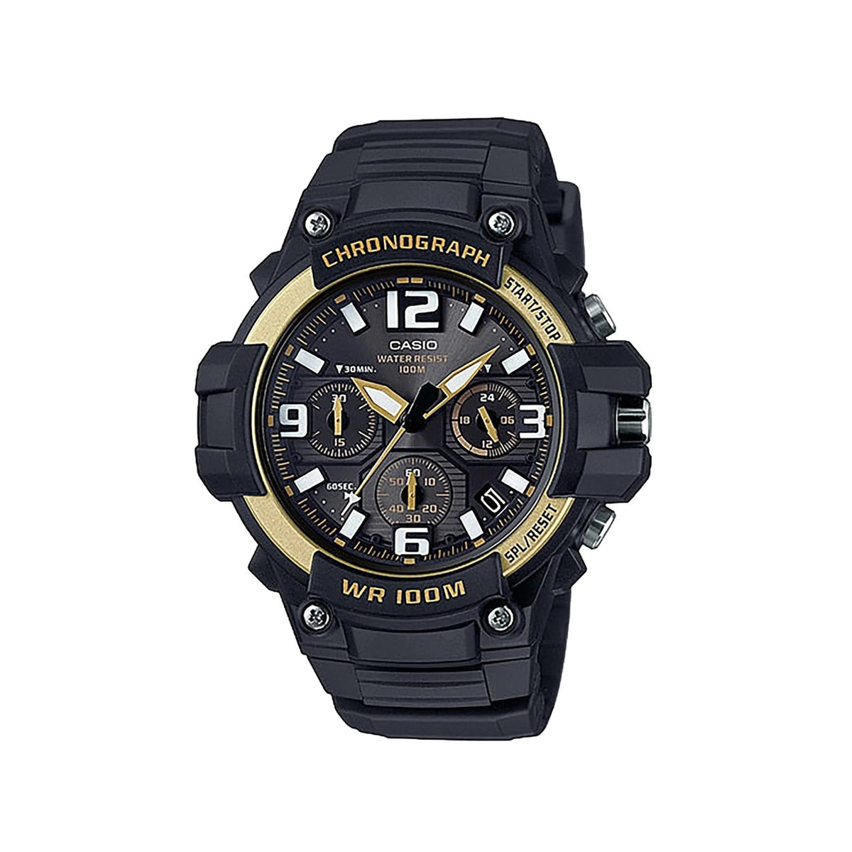Casio Analog Watch Black Resin | MCW-100H-9A2VDF