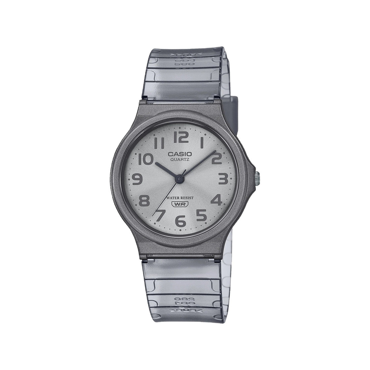 Casio casio-unisex-3h-watch- Analog Watch Gray Resin | MQ-24S-8BDF
