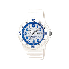 Casio Analog Watch White Resin | MRW-200HC-7B2VDF
