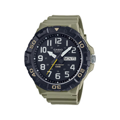 Casio Men's Analog Watch Green Resin | MRW-210H-5AVDF