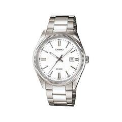Casio casio-men-3h-watch- Men's Watch Silver Stainless Steel | MTP-1302D-7A1VDF