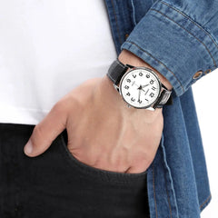 Casio Analog Watch Leather Strap 40mm | MTP-1303L-7BVDF