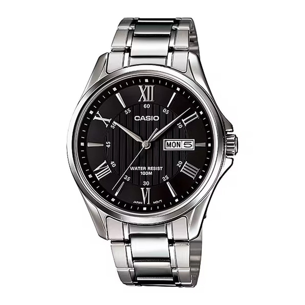 Casio Analog Men's Watch Stainless Steel | MTP-1384D-1AVDF