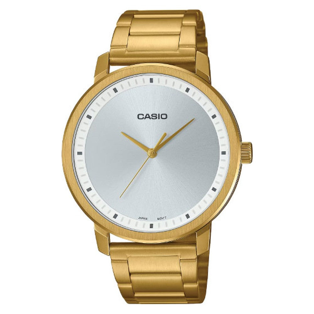 Casio casio-men-3h-watch- Men Analog Watch Silver | MTP-B115G-7EVDF