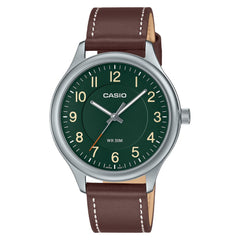 Casio Analog Men's Watch Brown Leather | MTP-B160L-3BVDF