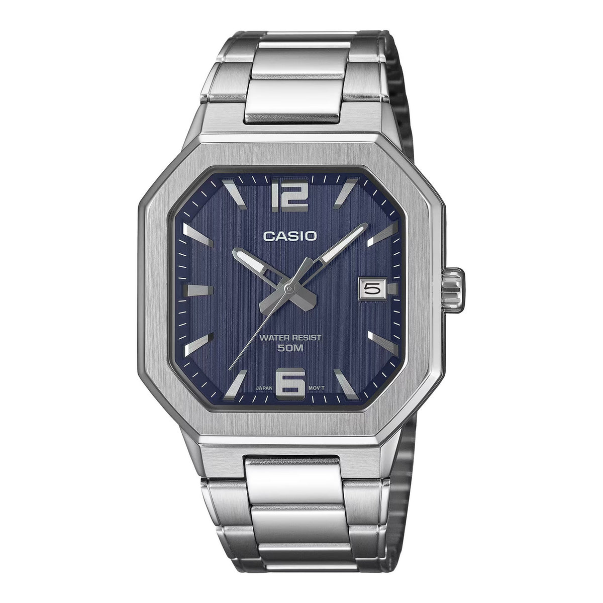 Casio Analog Watch Stainless Steel Blue | MTP-B195D-2AVDF