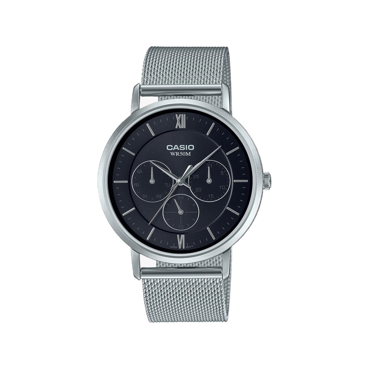Casio casio-men-3h-watch- Men's Analog Watch Black 48mm | MTP-B300M-1AVDF