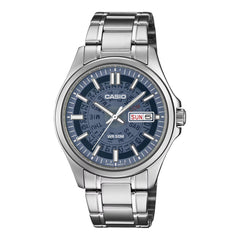 Casio Men's Analog Watch Blue Dial | MTP-E740-2A1VDF