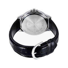 Casio casio-men-3h-watch- Men's Analog Watch Silver Black 37 mm | MTP-V002L-1BUDF