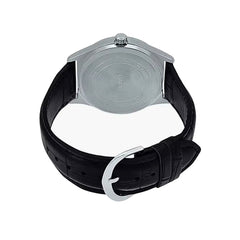 Casio Watch Stainless Steel 38mm Leather Strap | MTP-V006L-7BUDF