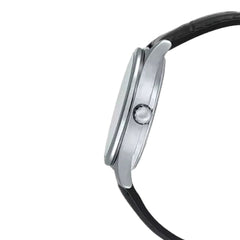 Casio Watch Stainless Steel 38mm Leather Strap | MTP-V006L-7BUDF