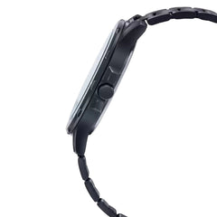 Casio Analog Watch Black Stainless Steel | MTP-VD01B-1BVUDF