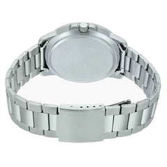 Casio casio-men-3h-watch- Men's Analog Watch Silver Green Dial | MTP-VD01D-3E1VUDF