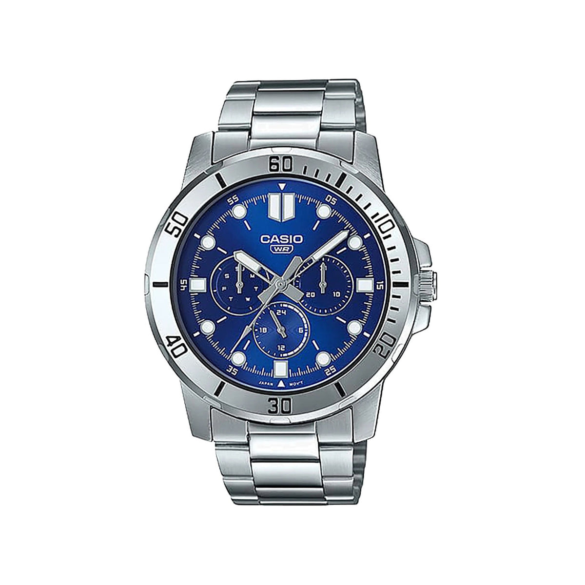 Casio casio-men-3h-watch- Men’s Analog Watch Blue Dial | MTP-VD300D-2EUDF