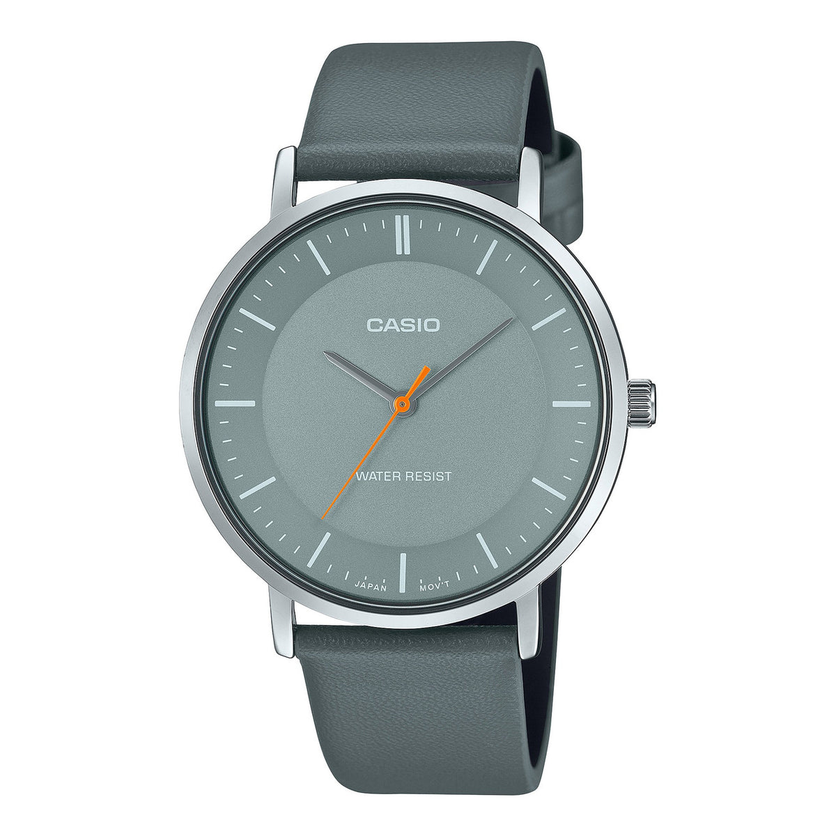 Casio Analog Mens Watch Gray Dial | MTP-VT04L-8EDF