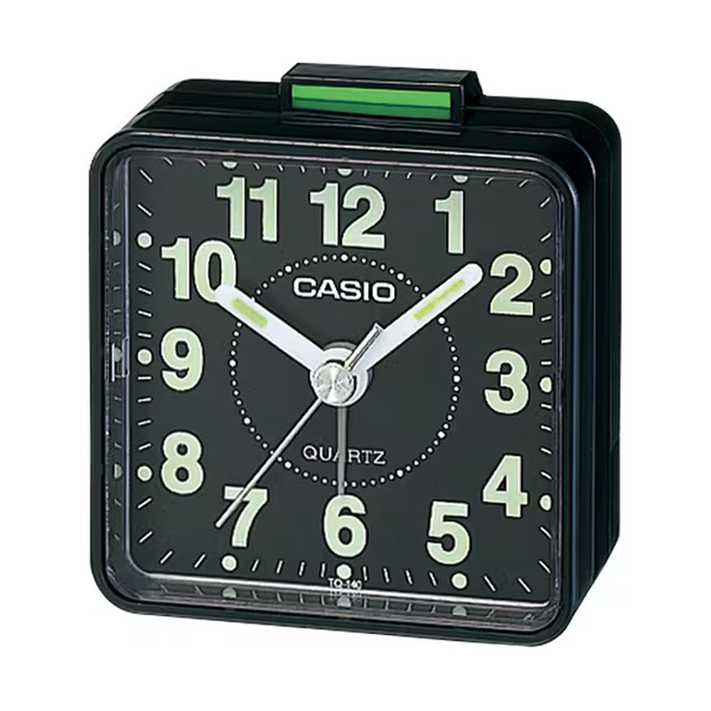 Casio Travellers Alarm Clock Compact Size | TQ-140-1DF