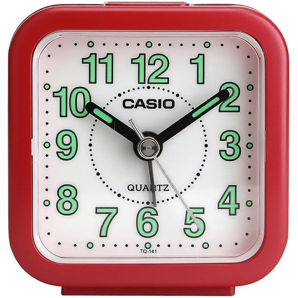 Casio Traveller's Alarm Clock Compact Size | TQ-141-4DF