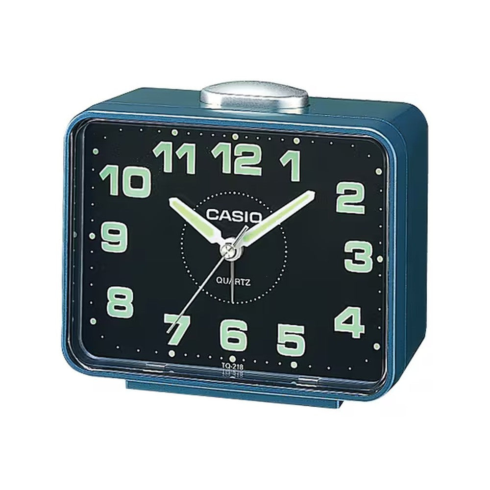 Casio Desktop Clock Phosphorescent Numbers | TQ-218-2DF