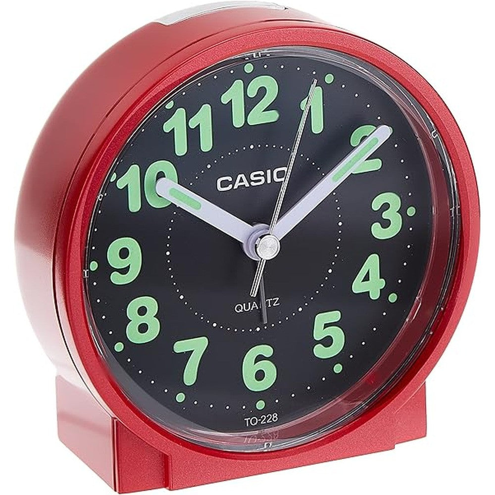 Casio Desktop Clock Beeper Alarm Compact Size | TQ-228-4DF