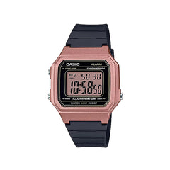 Casio Digital Watch Rose Gold 43mm | W-217HM-5AVDF