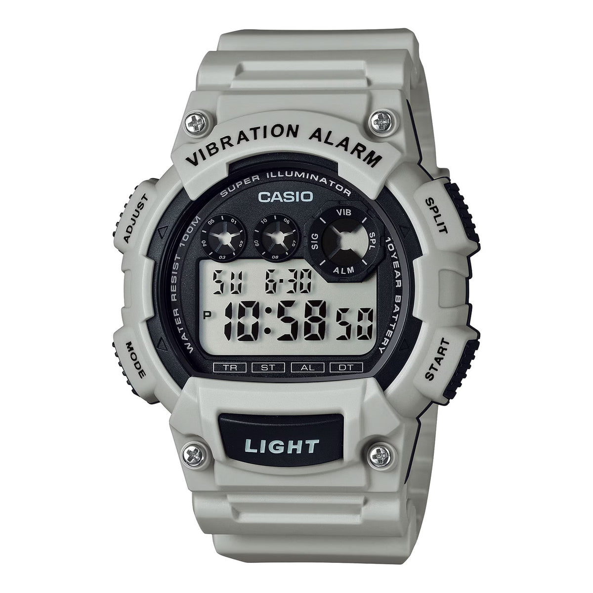 Casio Digital Men's Watch Black | W-735H-8A2VDF