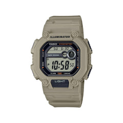 Casio Digital Watch Gray Resin | W-737HX-5AVDF