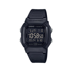 Casio Digital Watch Black Resin | W-800H-1BVDF