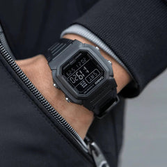Casio Digital Watch Black Resin | W-800H-1BVDF