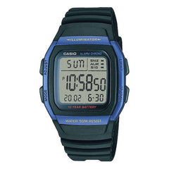 Casio Digital Watch Blue 50m Water Resistant | W-96H-2AVDF