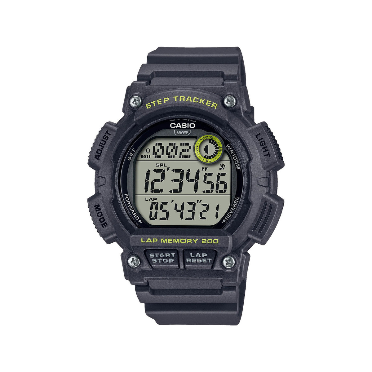 Casio Men's Digital Watch Black 100m | WS-2100H-8AVDF