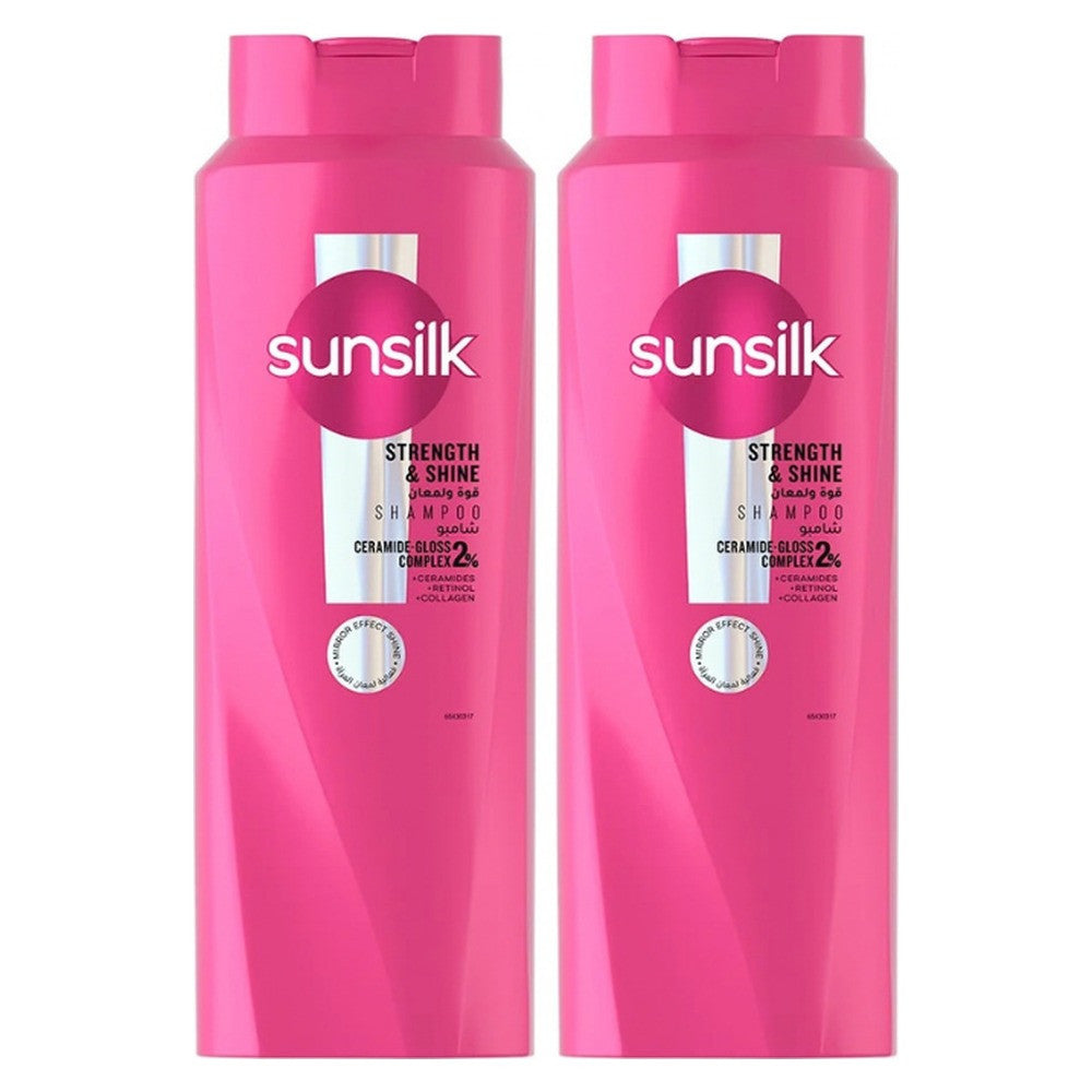 Sunsilk Shine 2X600ml 20 Shampoo Strength & Coconut Oil | 301012