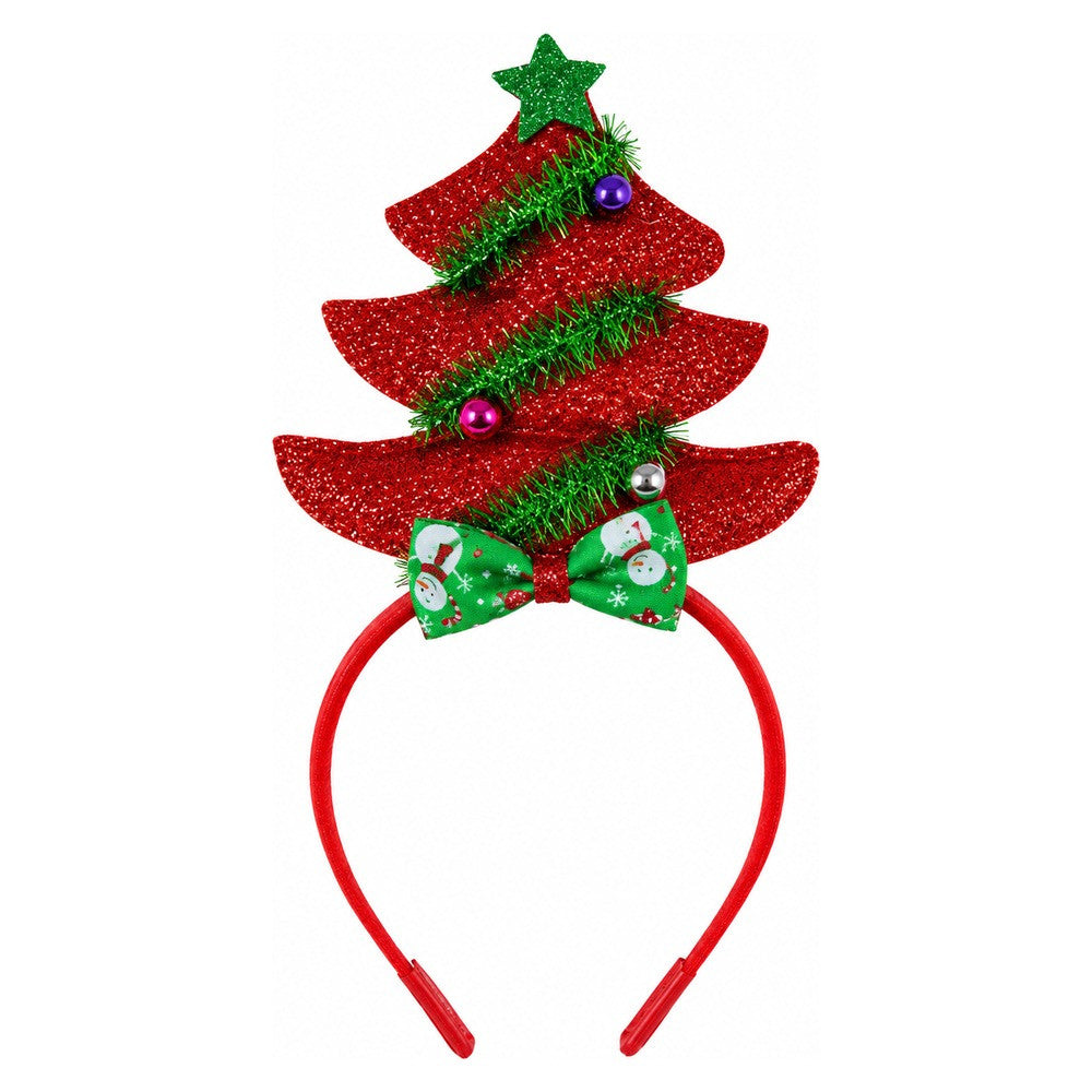 Christmas Tree Headband - Red & Green | WOT-70969