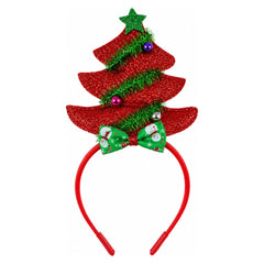 Christmas Tree Headband - Red & Green | WOT-70969
