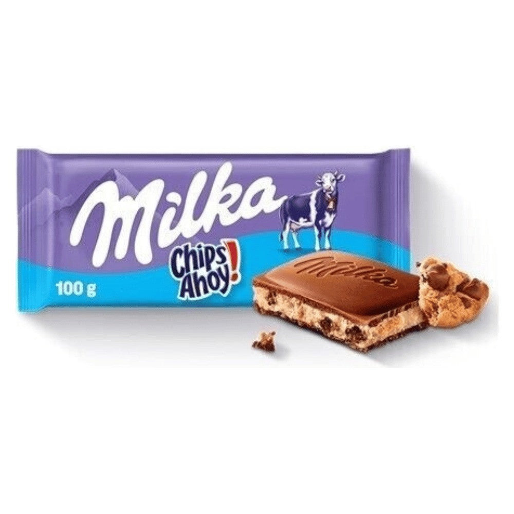 Milka Chocolate Tablet with Chips Ahoy Cookies 90g | 292282