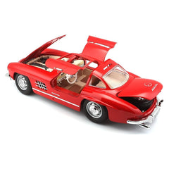 Bburago Mercedes-Benz 300 SL 1954 1:18 Die-Cast Model Car - Red