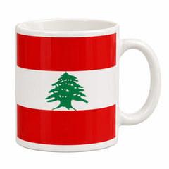 Lebanese Flag Ceramic Mug | AL10804