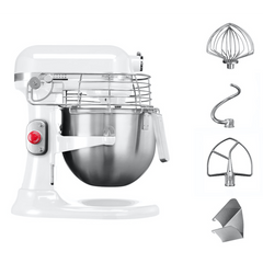 KitchenAid 6.9L Professional Bowl-Lift Stand Mixer White | 5KSM7990XEWH