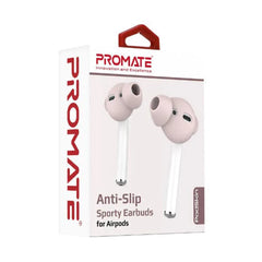 Promate Podskin Anti-Slip Sporty Earbuds for Airpods - Pink | PODSKINPINK