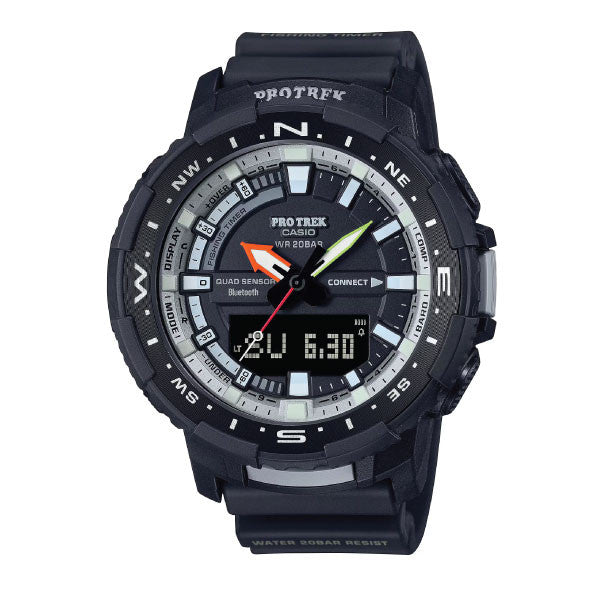 Casio PRO TREK Bluetooth Fishing Watch - Black | PRT-B70BE-1DR