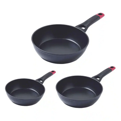 Pyrex Optima Set of 3 Frying Pans 20 + 24 + 28 cm | 28941B