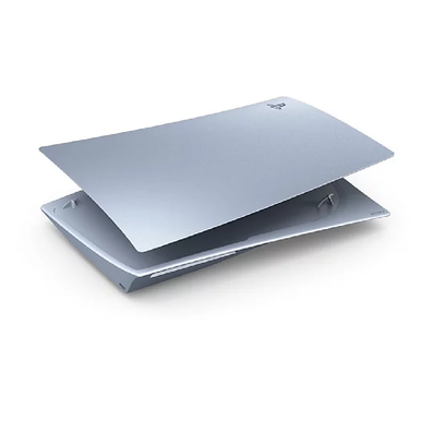 PS5 Console Covers Shell Cases  -  Sterling Silver