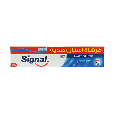 Signal Cavity Fighter Toothpaste 120ml + Free Toothbrush | 257564
