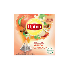 Lipton Apple & Cinnamon Green Tea Pyramid 20 Tea Bags | 293686