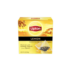 Lipton Lemon Black Tea Pyramid 20 Tea Bags | 284387