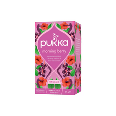 Pukka Organic Morning Berry Herbal Tea 20 Tea Bags | 298014