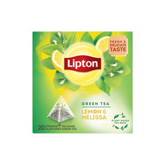 Lipton Lemon & Melissa Green Tea Pyramid 20 Tea Bags | 293687