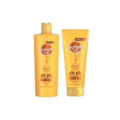 Sunsilk Bye Bye Hair Fall Shampoo 350ml + Conditioner 170ml 30% OFF | 292565